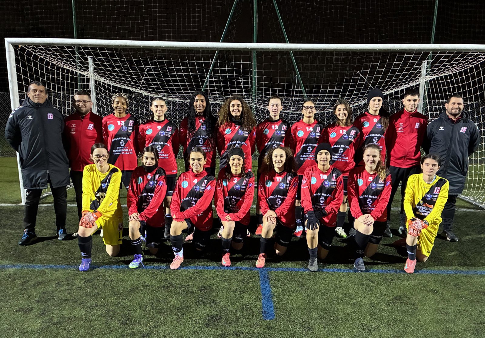 L’équipe U18 Féminines du Saint-Orens FC