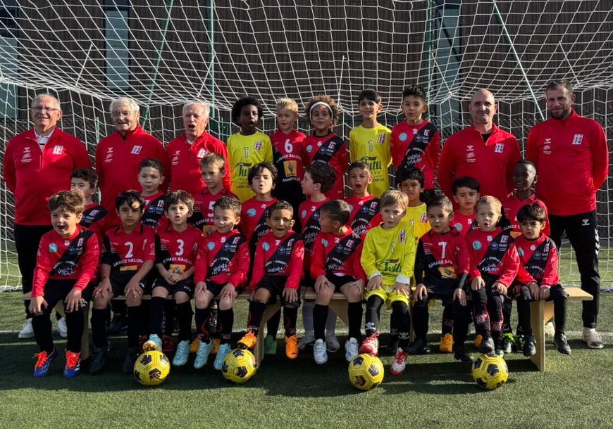 L’équipe U7 – U6 du Saint-Orens FC