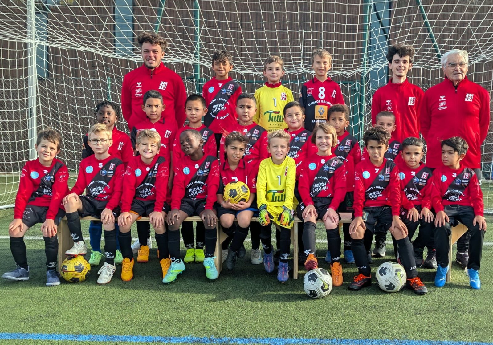 L’équipe U9 du Saint-Orens FC