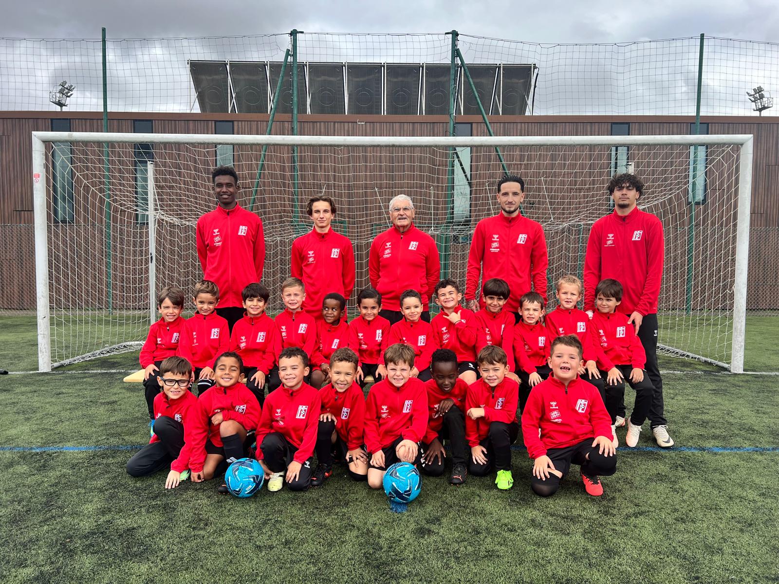 L’équipe U7 – U6 du Saint-Orens FC
